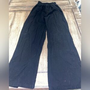 SHEIN Classic Black swimsuit coverup pants